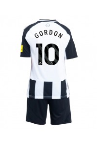 Newcastle United Anthony Gordon #10 Babytruitje Thuis tenue Kind 2024-25 Korte Mouw (+ Korte broeken)